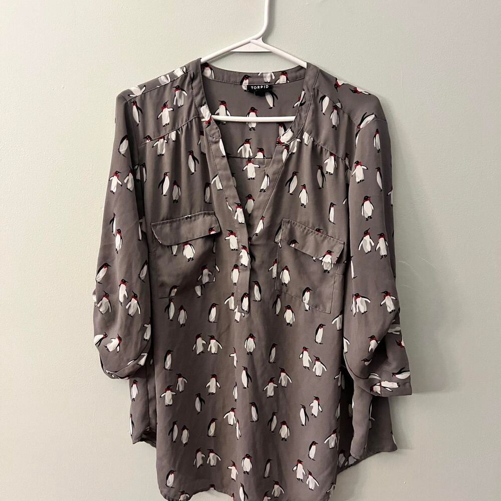 Torrid Penguin Bow Tie Harper Style 0/12/14